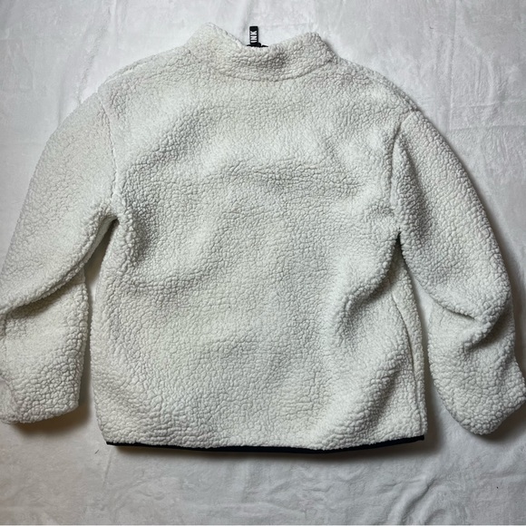 Victoria’s Secret Pink Reversible Sherpa jacket full zip Size M - Picture 6 of 6